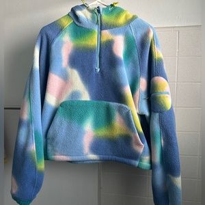 Outdoor Voices PrimoFleece 1/4 Zip Hoodie Size L